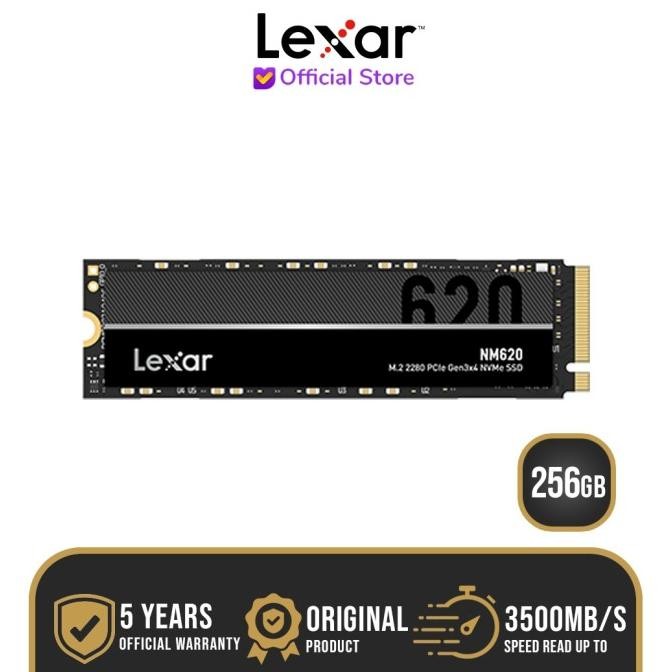 CO Lexar SSD NM620 Pcie 3.0 NVMe M.2 256GB - LNM620 256 GB