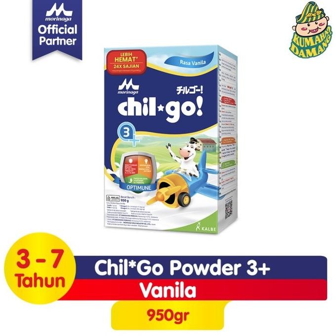 Baru CHIL GO  POWDER 3+ 1000 gr Vanila
