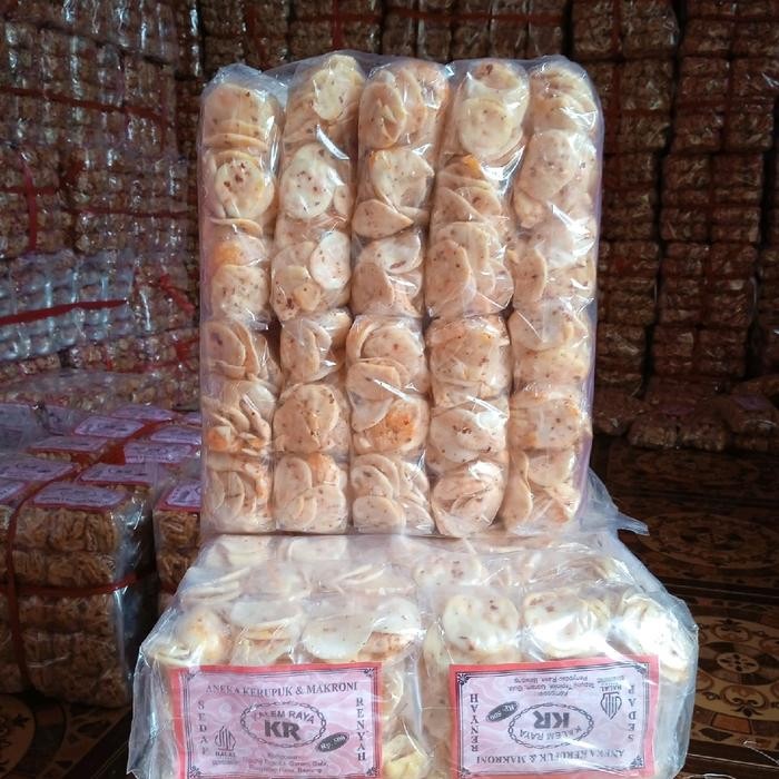 

PRODUK TERBATAS 1BAL KERUPUK SEBLAK PUTIH SAMBAL ASLI PEDAS GURIH Snacks Kering Camilan Makanan Food