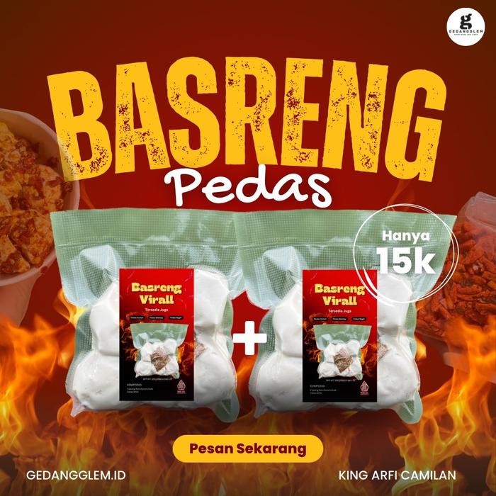 

TERJAMIN BASRENG KERING PEDAS BUNDLING Snack Food Goreng