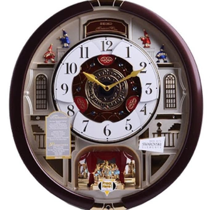 Seiko Musical Wall Clock QXM902 Melody in Motion
