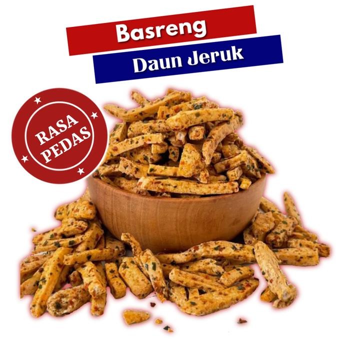 

PROMO SPECIAL Basreng Rasa Pedas Daun Jeruk 500gr Food Snack Goreng Cemilan Keripik basreng pedas