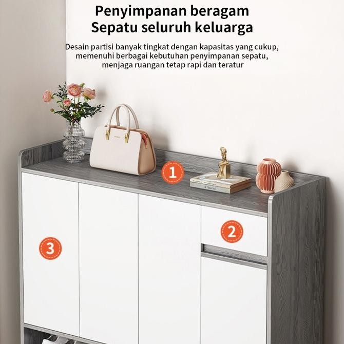 Rak Sepatu Rak Sepatu Kayu Minimalis Rak sepatu lemari sepatu lemari