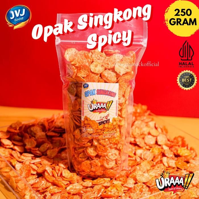 

BERKUALITAS OPAK SINGKONG SPICY URAAA!! PEDAS MANIS GURIH Cemilan Food Jajanan Snack Makanan