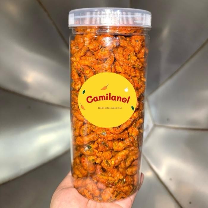 

KOMPLIT Usus Crispy Toples 1300ml - Snack Kering - Pedas, Makanan, Camilan, Cemilan, Food, Keripik