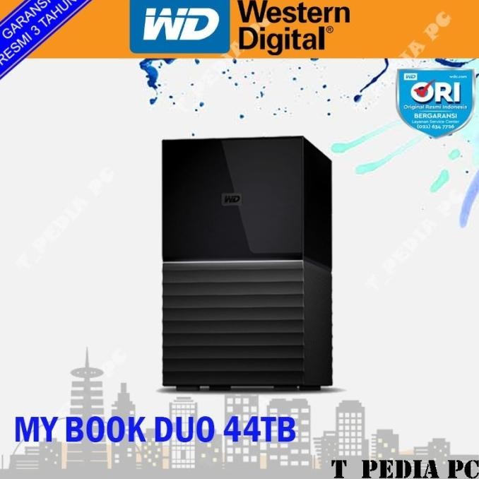 CO WD MyBook duo 44TB / My book duo 44TB / Eksternal HDD / External HD