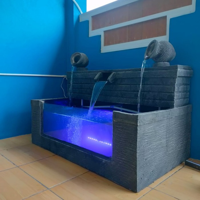 Air mancur filter // kolam ikan // kolam portabel // air mancur taman