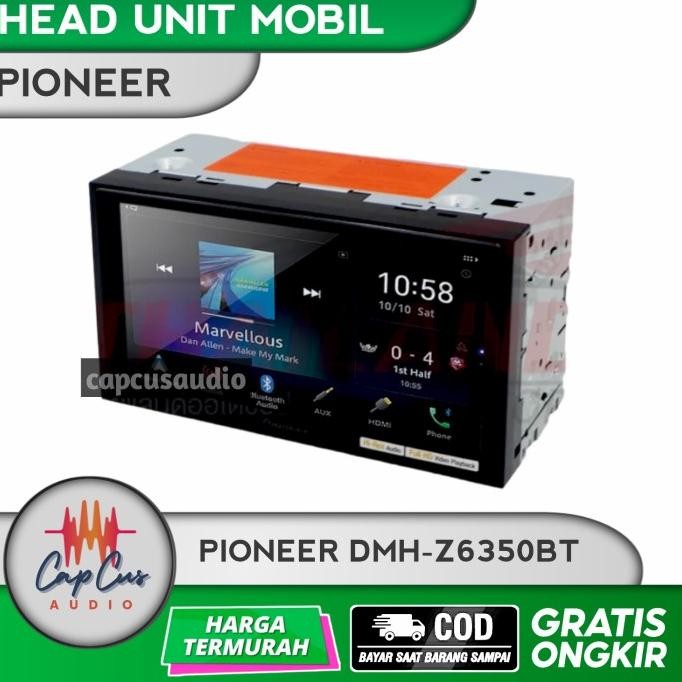 Diskon Head Unit Pioneer Dmh-Z6350Bt Tape Double Din Dmh Z6350Bt / Z 6350 Bt