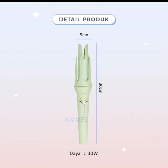 Nvmee - Catokan Keriting Otomatis Taurus Hair Styler