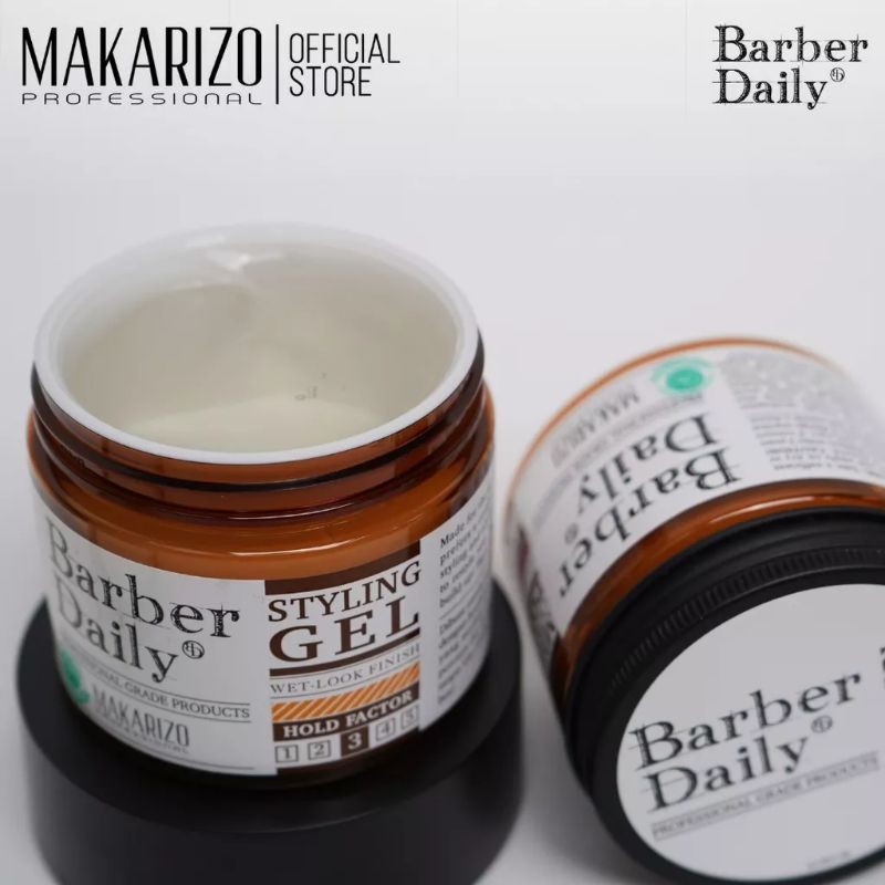 Makarizo Barber Daily Pomade Makarizo Barber Daily Styling Gel 120gr