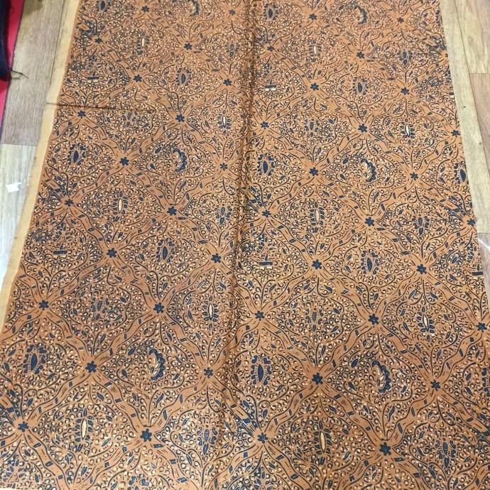 kain batik tulis asli motif sido mukti bahan katun jarik panjang solo H85S
