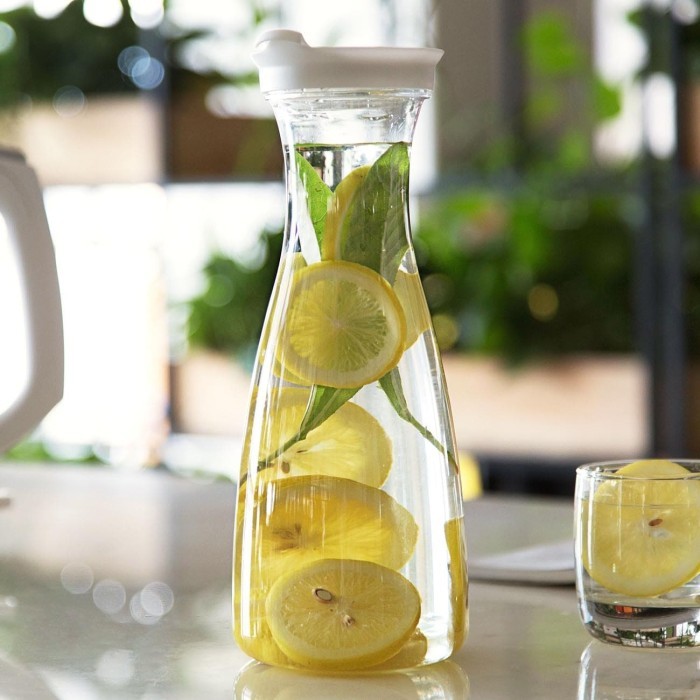 Water Jug Pitcher Teko Botol Minum Akrilik Infused Water Bottle