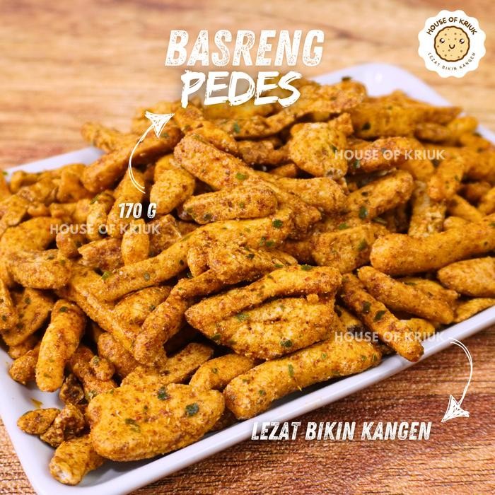 

TERUJI Basreng Stik Daun Jeruk Pedas dan Original 500 gram Camilan Cemilan Snack Goreng Food Makanan