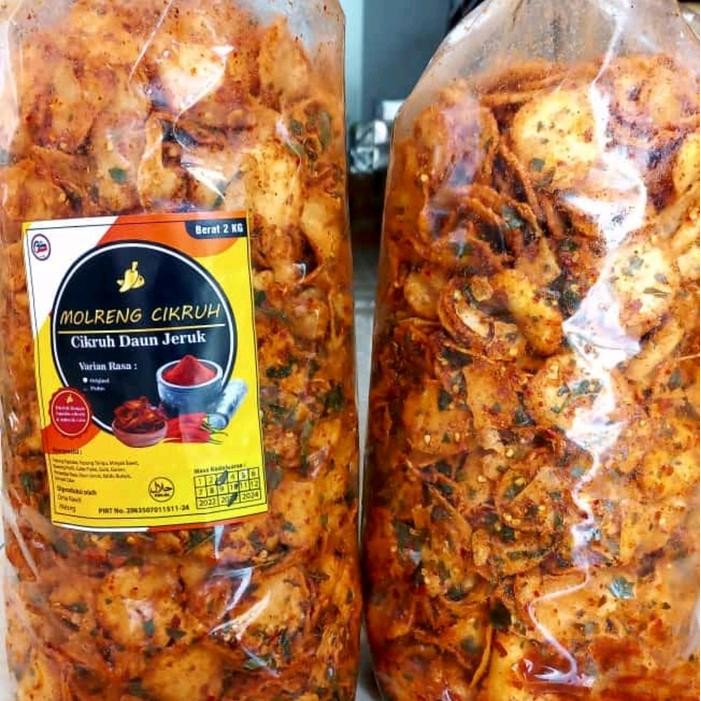 

SPECIAL Molreng Cikruh super pedas 200gram Food Keripik Snacks