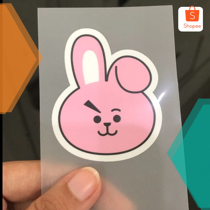 

Murah Sticker Sablon DTF Sticker Kaos BTS Sticker Baju Patch Sablon Satuan - Tata Elegan