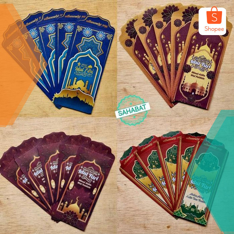 

Murah AMPLOP / ANGPAU LEBARAN KERTAS HVS MOTIF MASJID UKURAN BESAR ISI 50 LEMABAR MIX Keren