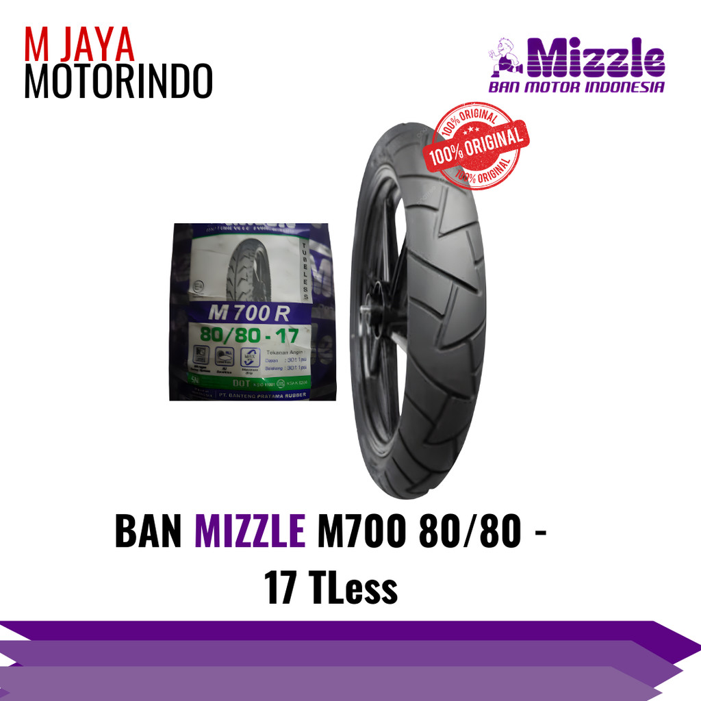 BAN MIZZLE M700 80/80 - 17 TLess