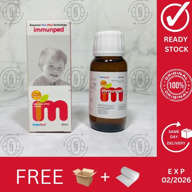 Ready Immunped Singapore Vitamin Anak Vitamin C Zinc Immune