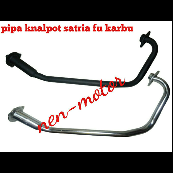 LEHER KNALPOT SATRIA FU PIPA KNALPOT SATRIA FU KARBU ORIGINAL QUALITY