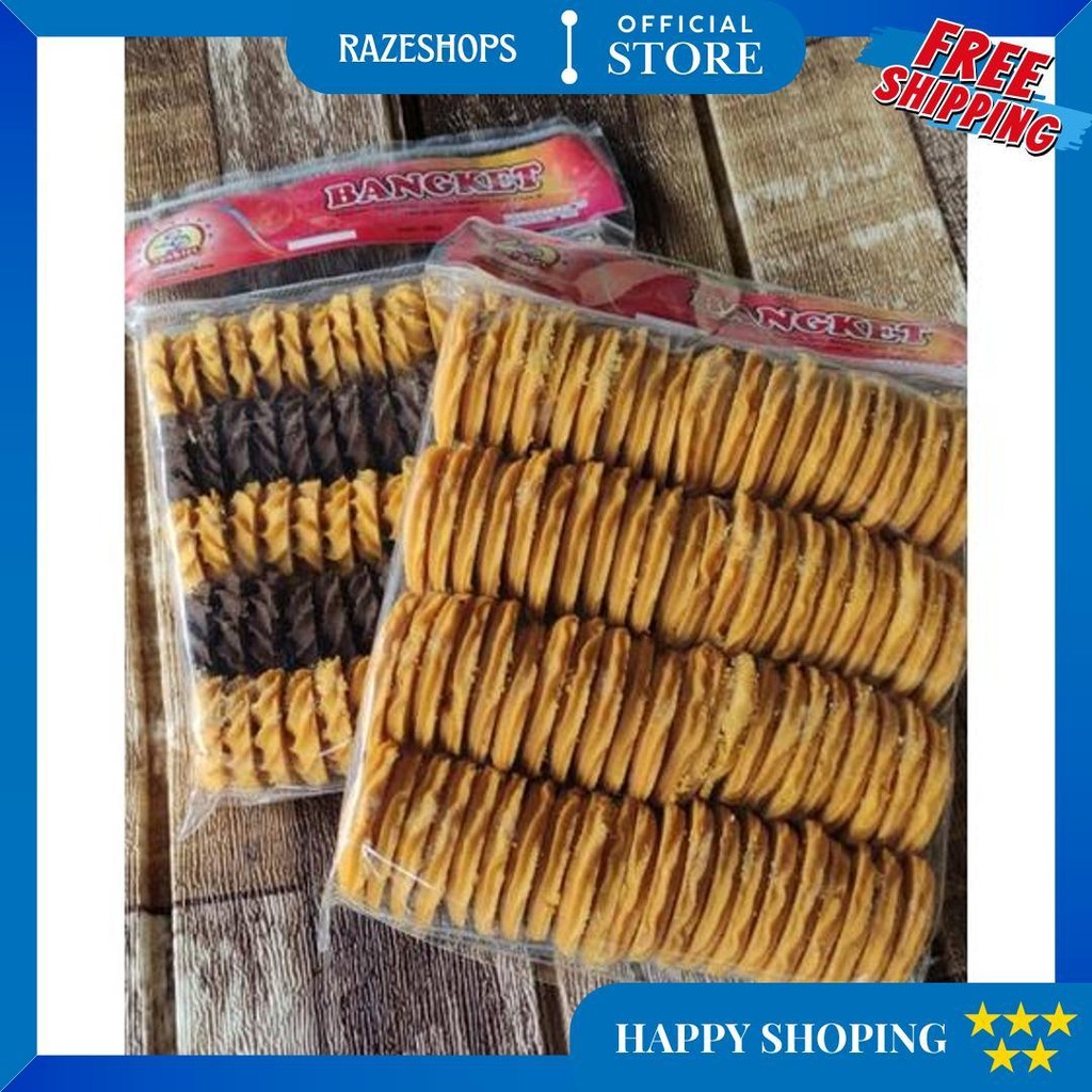 

Bangket Banket Kue Kering Lydia Cookies Kurleb 400Gram Enak Murah Renyah (Stok Baru) D Terlaris