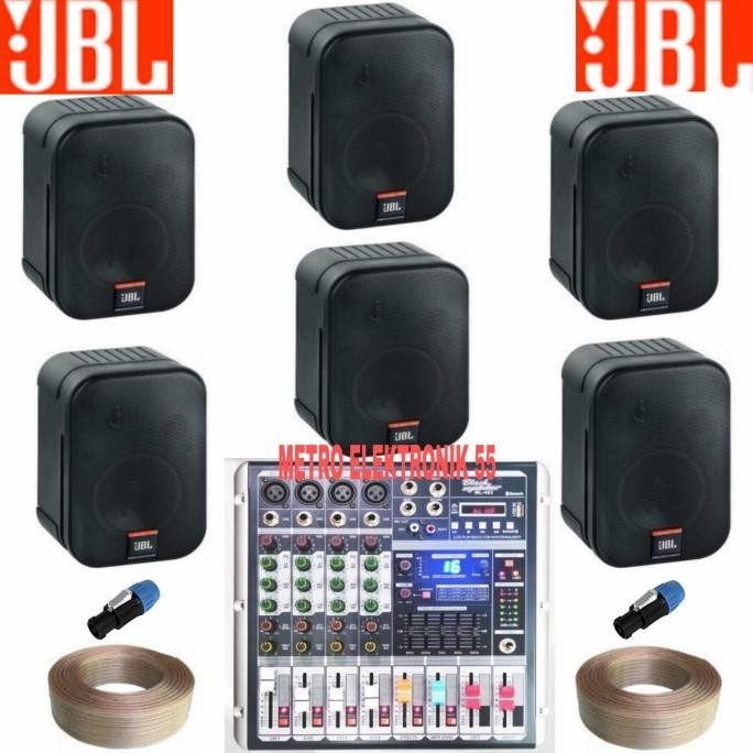 Paket Sound System Jbl Cafe Atau Restoran 6 Unit Speaker Jbl Original New Stok