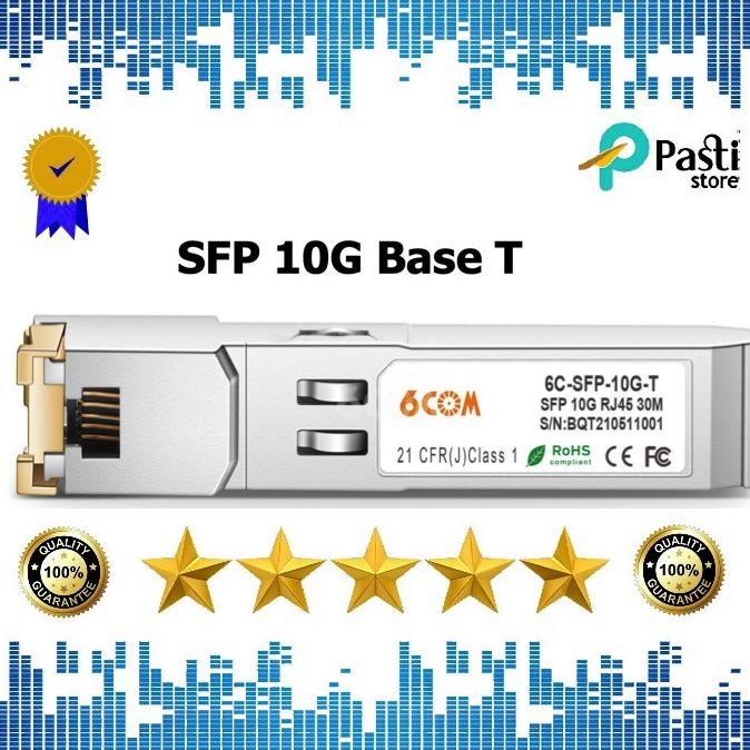 CO 6COM 6C-SFP-10G-T SFP+ 10G Base T CISCO Compatible SFP-10G-T-X
