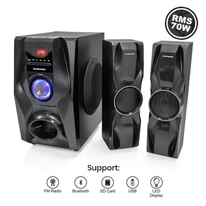 Speaker Simbadda Cst 8000N Plus - Bluetooth Fm Radio - Cst-8000N New Stok