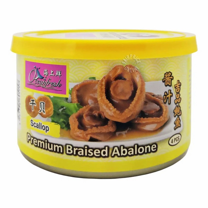 

Oceanfresh Premium Braised Abalone with Scallop 180g