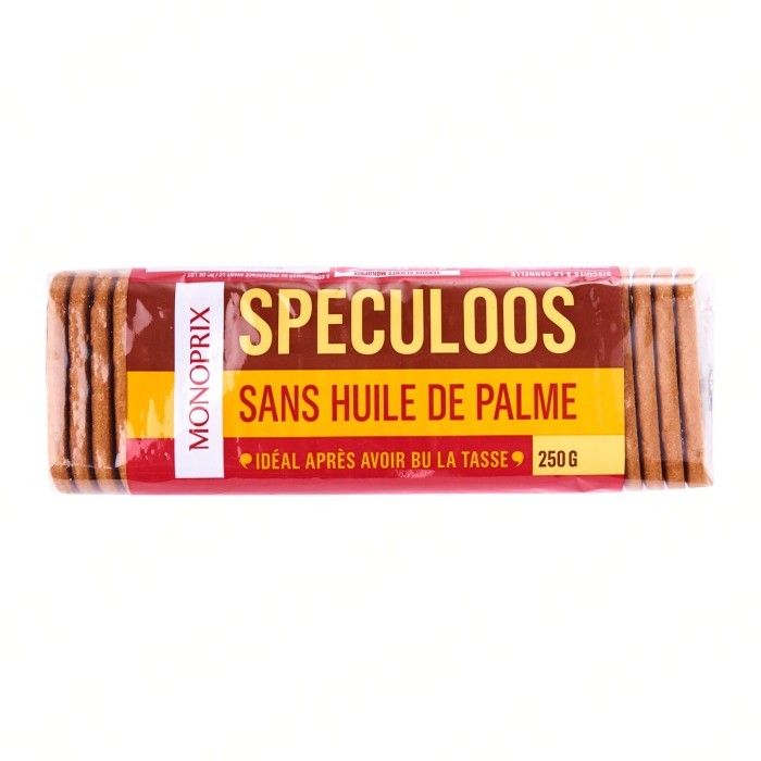 

Monoprix Speculoos Palm Oil Free Biscuits (Biscoff) 250G