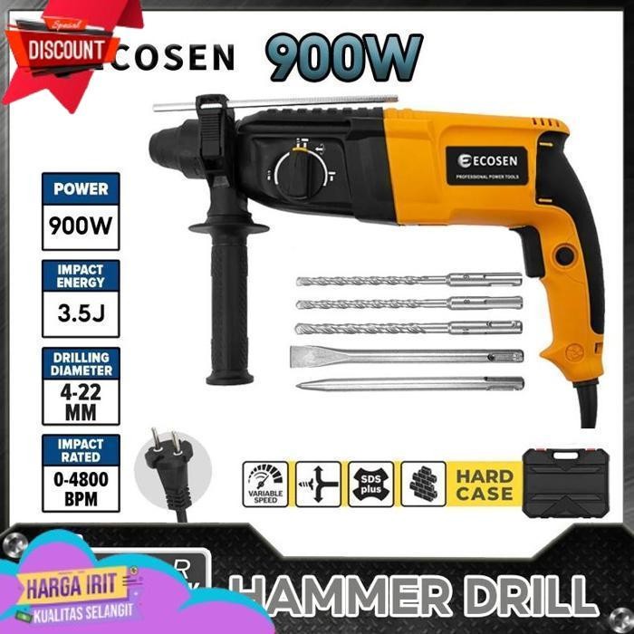 TRENDING ECOSEN HAMMER DRILL BOR ROTARY MESIN BOBOK BETON JACK HAMMER DRILL MESIN BOR BETON BOR DRIL