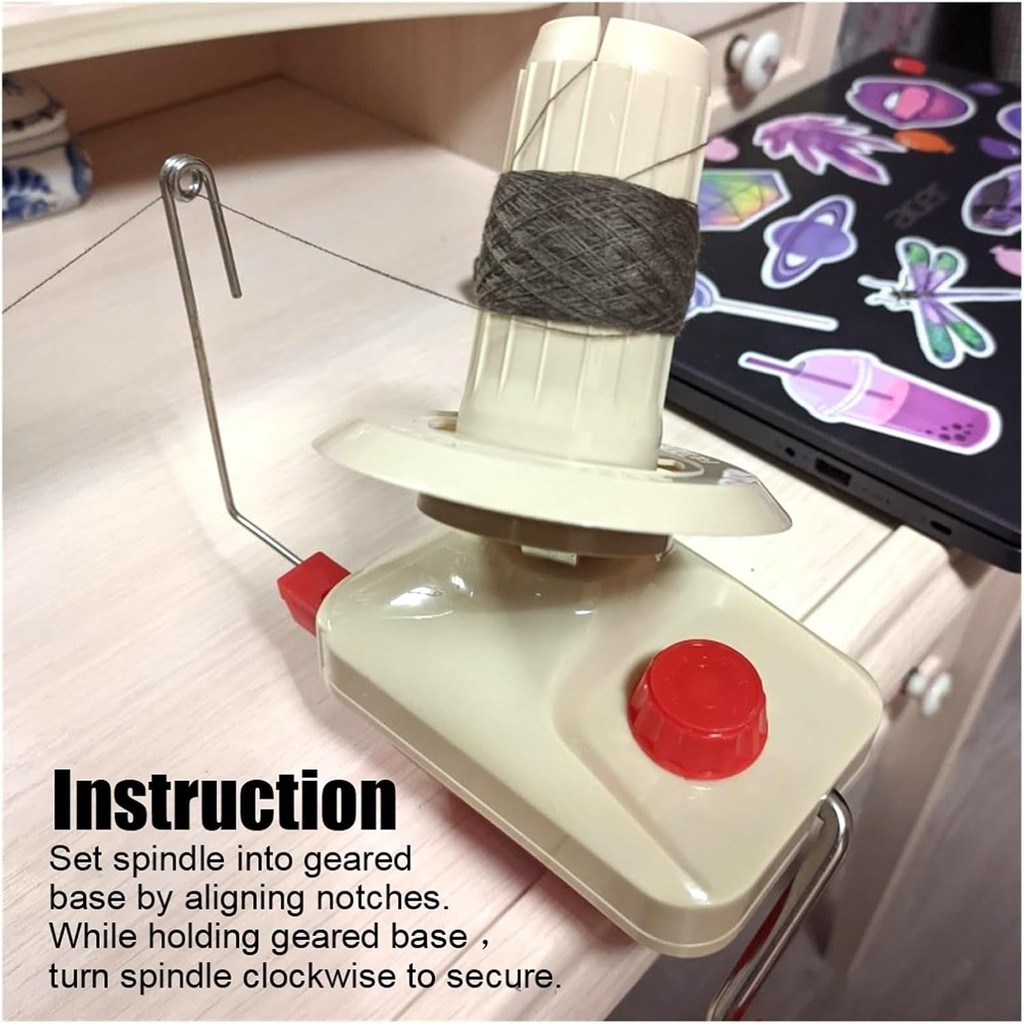 Alat Penggulung Benang Rajut Manual Wool Winder