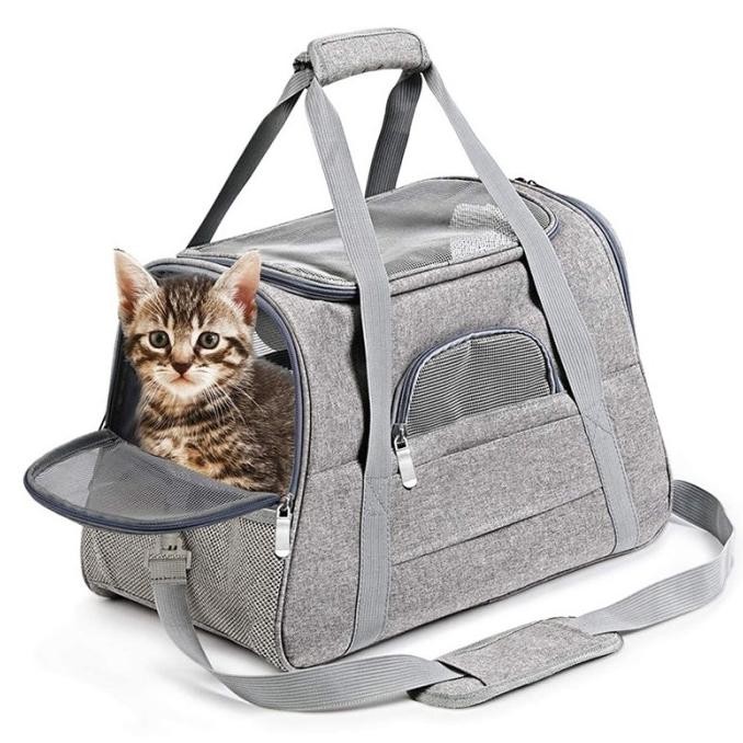 Pet Carrier Tas Hewan Tas Traveling Hewan Tas Travel Anjing Kucing