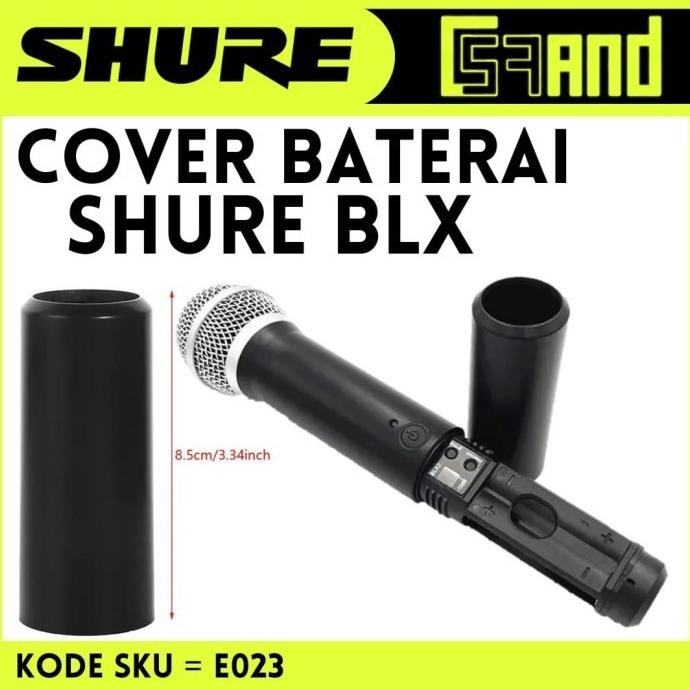 Terlaris Cover Shure BLX Wireless Microphone Mic Body Tutup Microphone BLX SALE