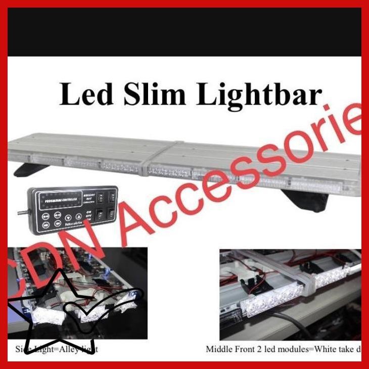 [CDN] LAMPU ROTARY LED LIGHTBAR AMBULANCE AMBULAN WARNA MERAH