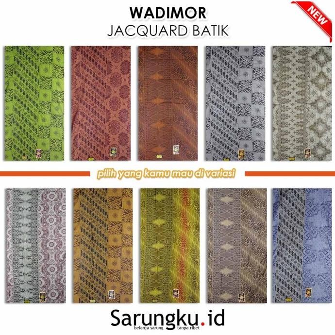 Sarung Wadimor Jacquard Batik Primer BAT