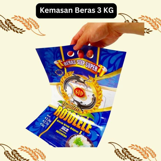

Terlaris Plastik Kemasan Beras 3 Kg Isi 100 Pcs Rojo Lele / Daun Suji / Rinjani Premium Zakat Fortune Liter Ready Stok