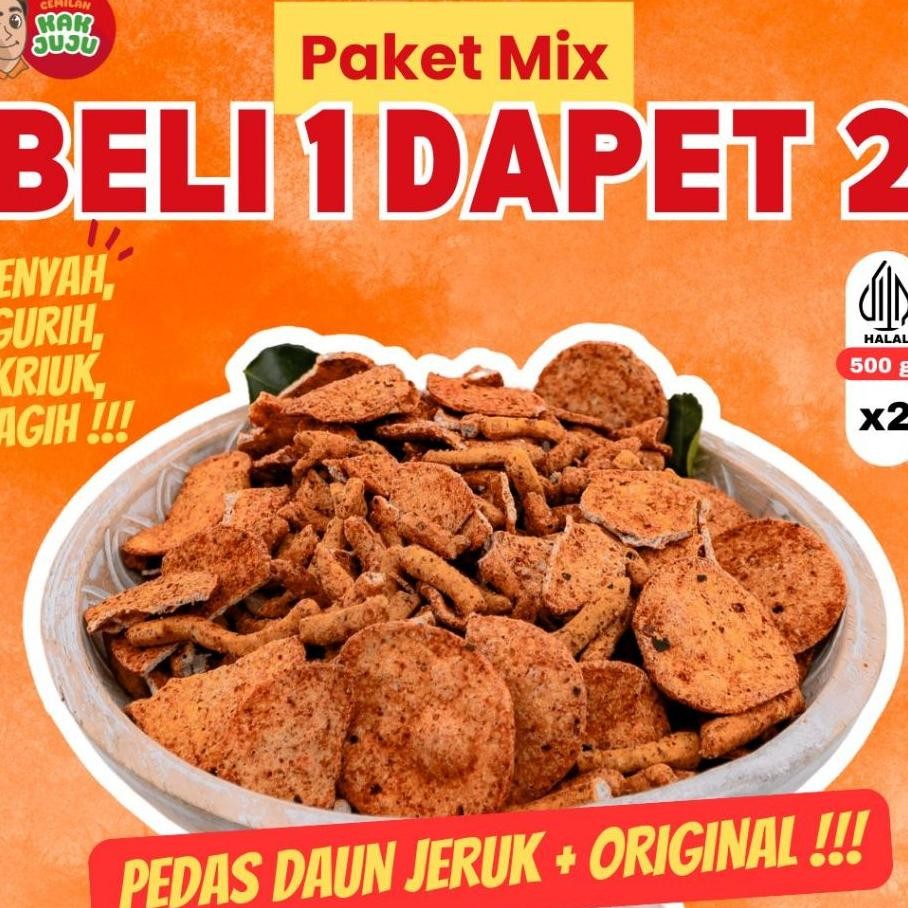 

Beli 1 Dapet 2 Bareng Ti Oin Uu Cripy Raa Peda Daun Jeru 1G