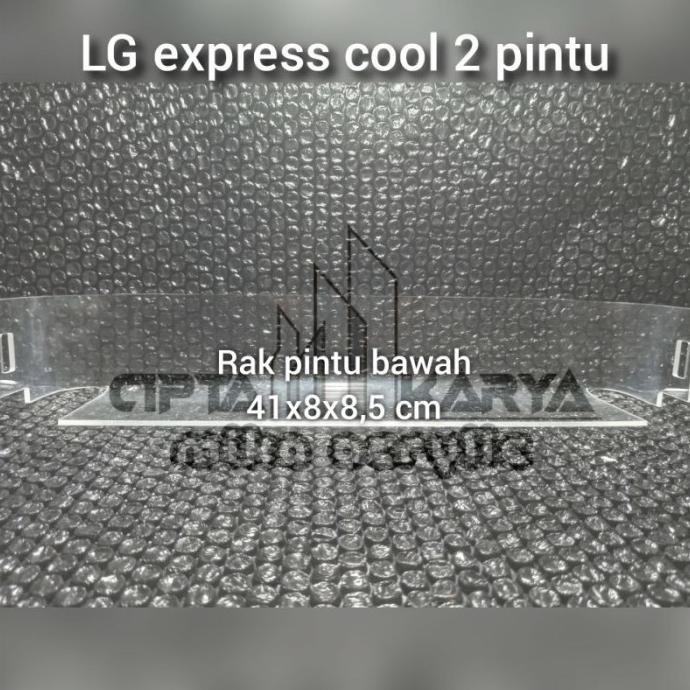 [ SIAP KIRIM IL TERMURAH II SALE ] RAK KULKAS LG EXPRESS COOL 2 PINTU MODEL GN-V212RL