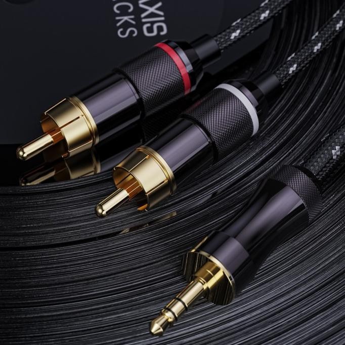 FIIO LR-3.5A / LR 3.5A 3.5MM MALE TO RCA AUDIO CABLE