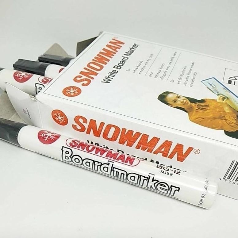 

Viral [Ecer] Spidol Snowman Whiteboard Bg-12 (Hitam) Termurah
