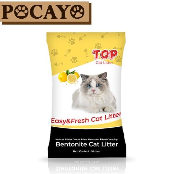 

Produk Baru!! Pasir TOP LITTER Lemon 20kg (Grab/Gosend)