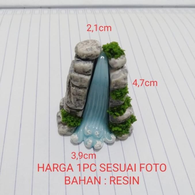 <<<<<] Miniatur Air Terjun dari Gunung Miniatur Waterfall
