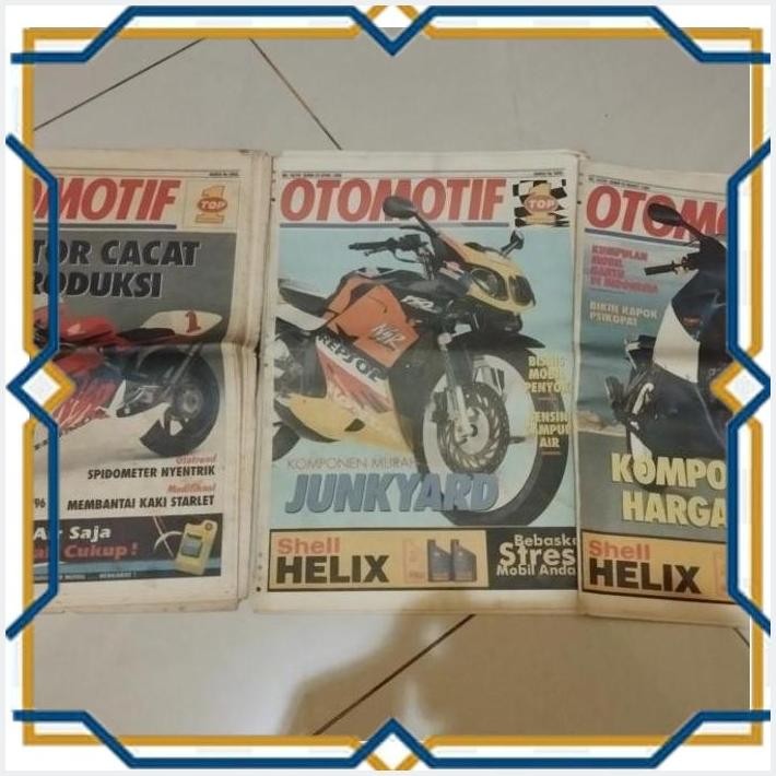 [YON] TABLOID OTOMOTIF 96 & 98 NSR 500V NSR R MODIF SP REPSOL NSR MODIF SP