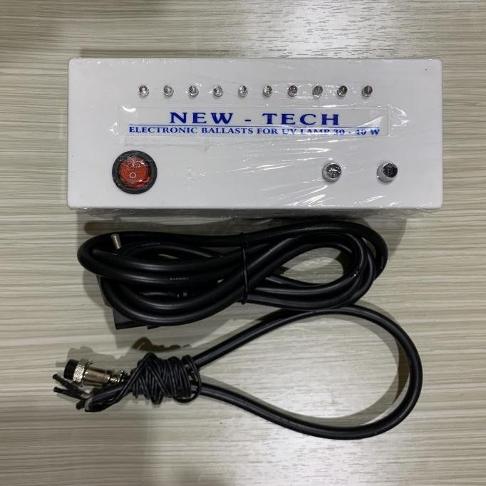 Ballast UV Sterilizer 12 gpm Lokal Lampu Kedap Kedip 2 Arah 2 kaki