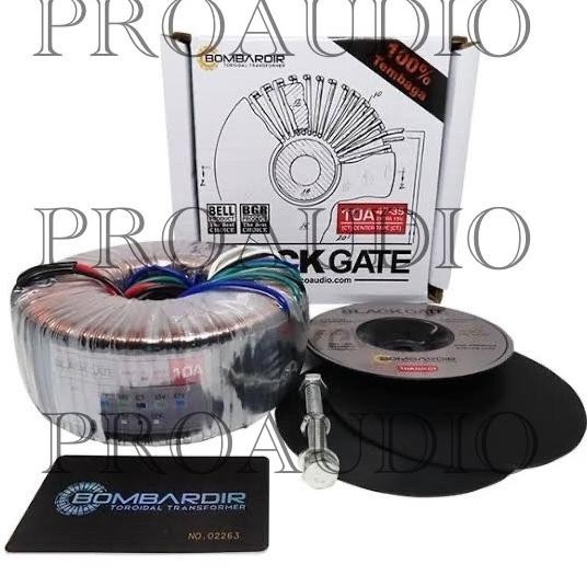 BEBAS ONGKIR - Trafo Donat Toroid BLACKGATE 10A 47V CT 10 A 47 V Original