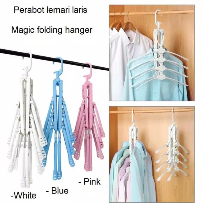 ~~~~~] Magic Hanger | Folding Hanger | Gantungan Baju | Hanger Baju Jemuran