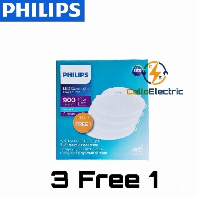 JUAL Led Philips Eridani Pack 10 Watt - Lampu Philips Eridani Paket 10w