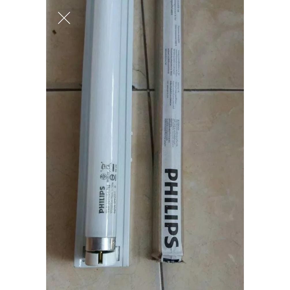 HOT SALE Lampu TL Philips 18 watt Simbat Set/ TL Neon 18w/ lampu panjang set