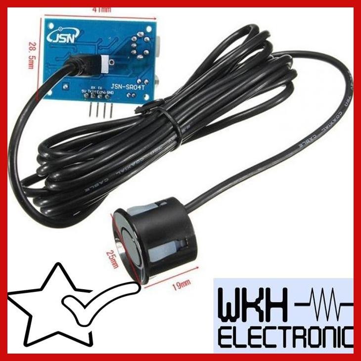 [WKH] ULTRASONIC WATERPROOF SONAR SENSOR MODULE JSN-SR04T JSNSR04T ARDUINO