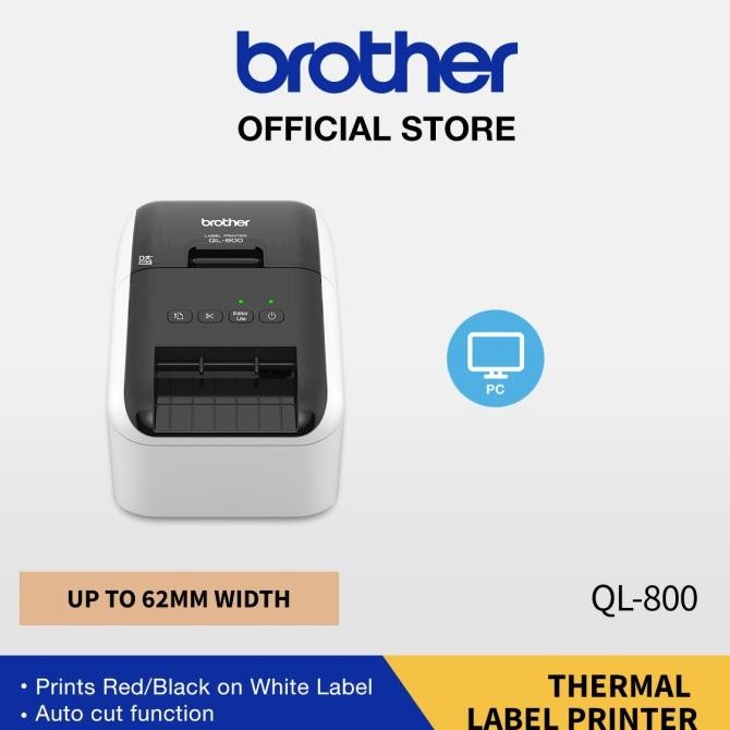 

CO Brother QL-800 Printer Label / Label Maker / Pembuat Label QL800